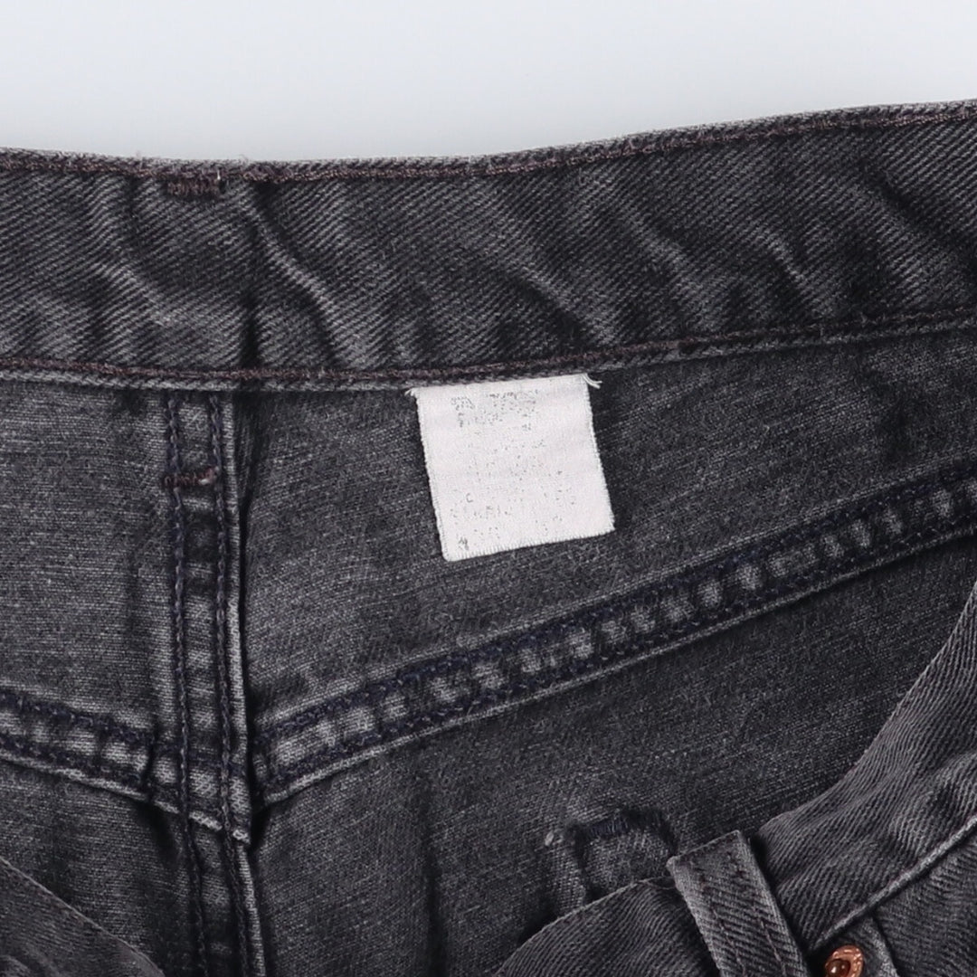 90s-00'S Levi's Black Denim Tapered Denim Pants Men's Size W34 unclear black type Vintage Second Hand