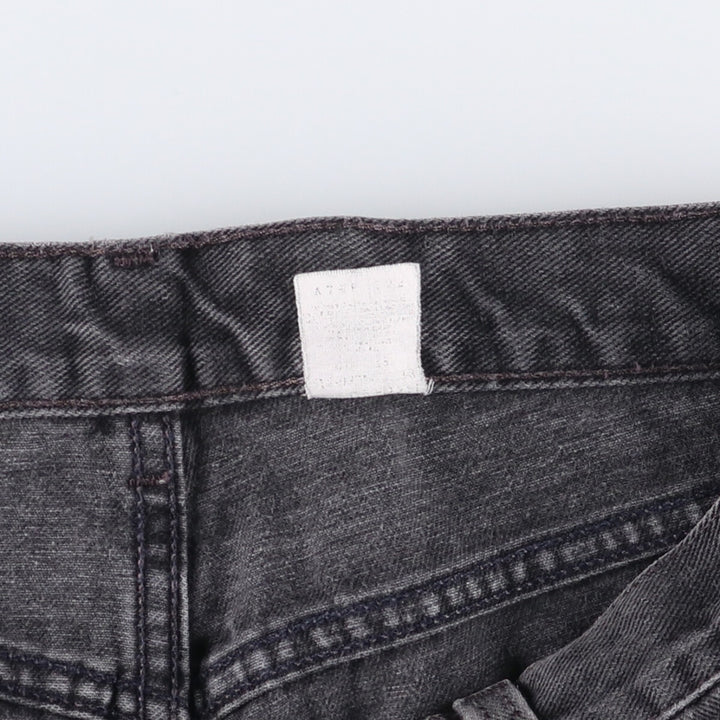 90s-00'S Levi's Black Denim Tapered Denim Pants Men's Size W34 unclear black type Vintage Second Hand
