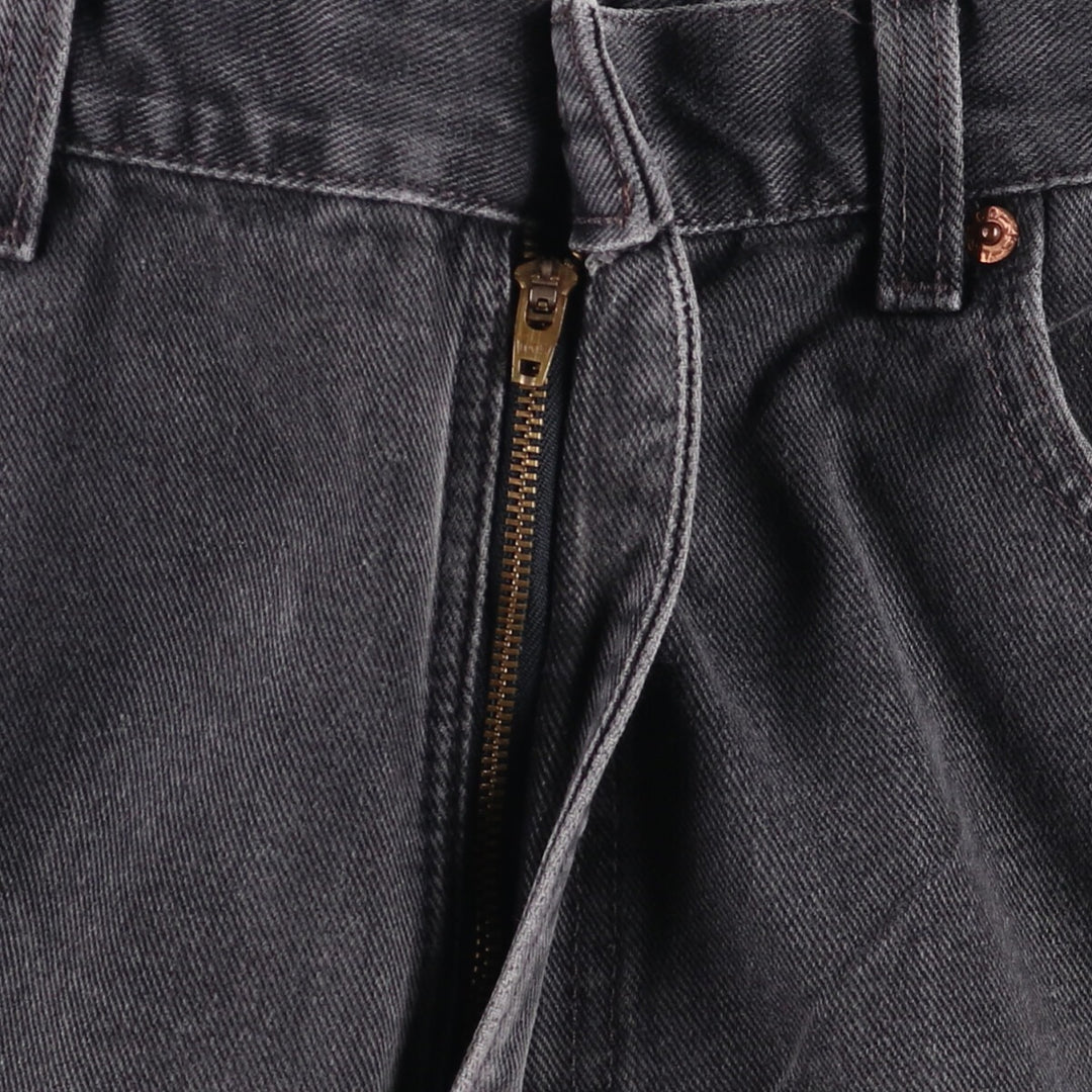 90s-00'S Levi's Black Denim Tapered Denim Pants Men's Size W34 unclear black type Vintage Second Hand