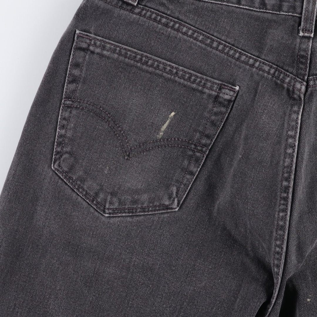90s-00'S Levi's Black Denim Tapered Denim Pants Men's Size W34 unclear black type Vintage Second Hand