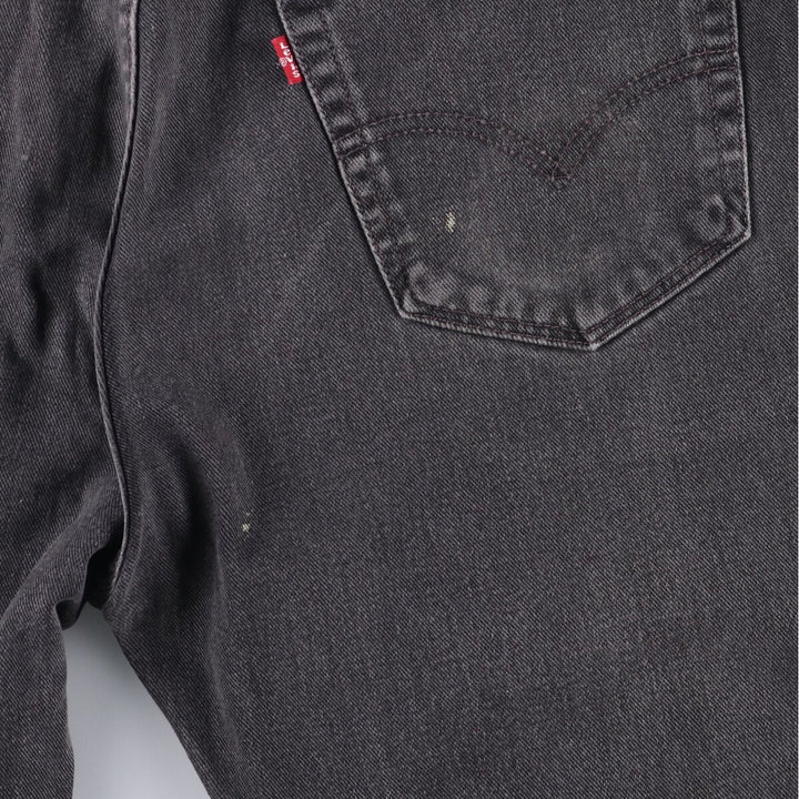 90s-00'S Levi's Black Denim Tapered Denim Pants Men's Size W34 unclear black type Vintage Second Hand
