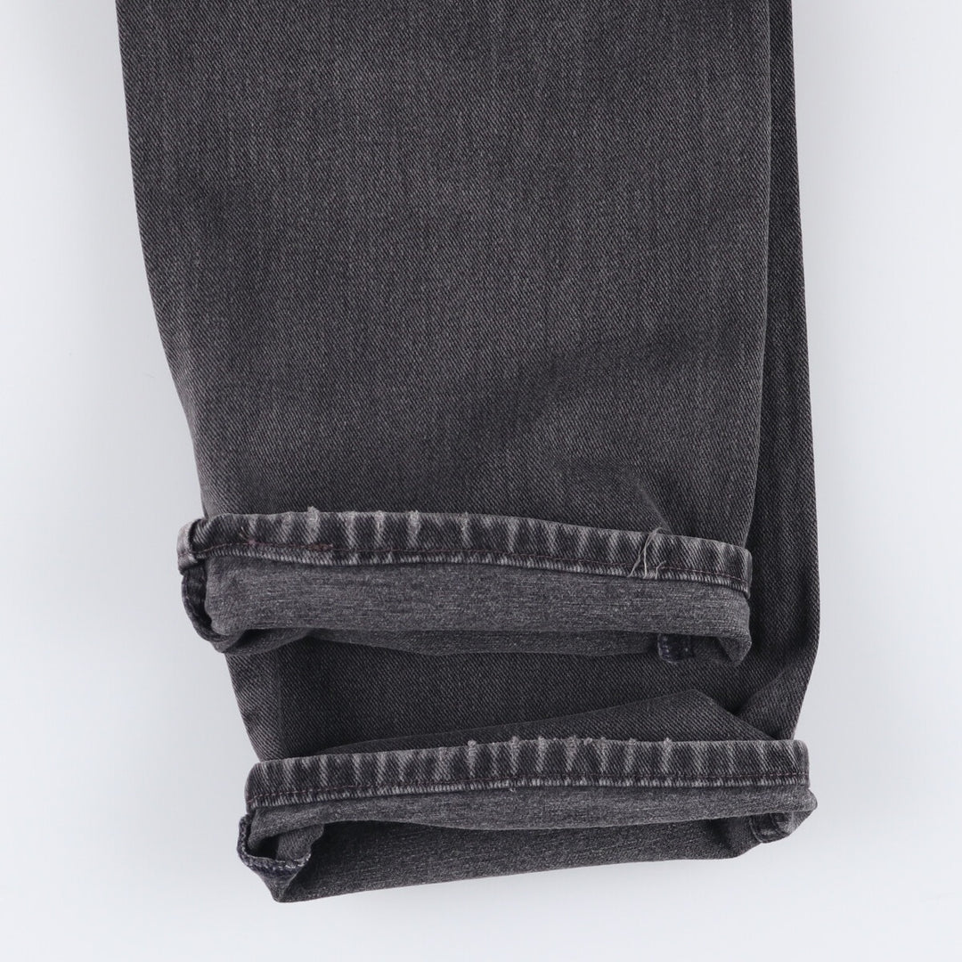 90s-00'S Levi's Black Denim Tapered Denim Pants Men's Size W34 unclear black type Vintage Second Hand