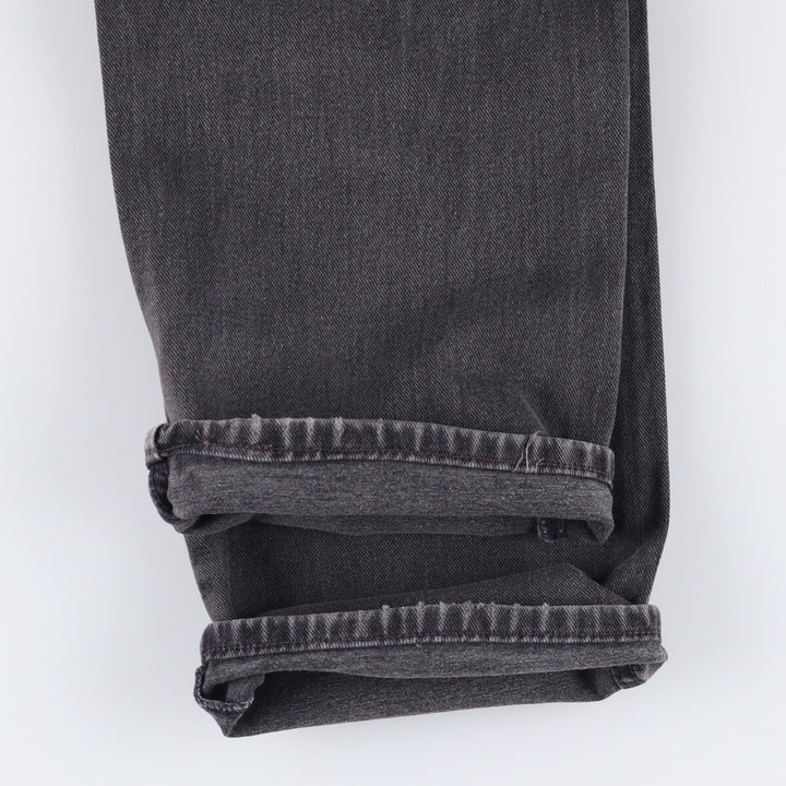 90s-00'S Levi's Black Denim Tapered Denim Pants Men's Size W34 unclear black type Vintage Second Hand