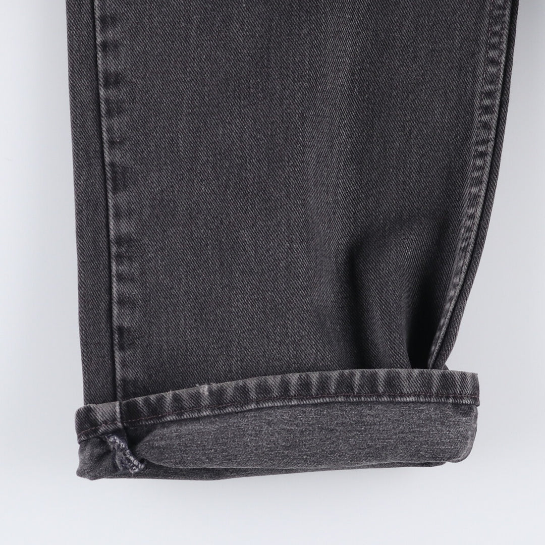 90s-00'S Levi's Black Denim Tapered Denim Pants Men's Size W34 unclear black type Vintage Second Hand