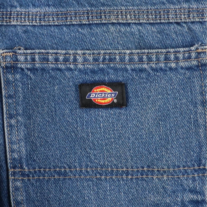 Dickies denim painter pants for men, equivalent to W39 cotton blue type Vintage Second Hand