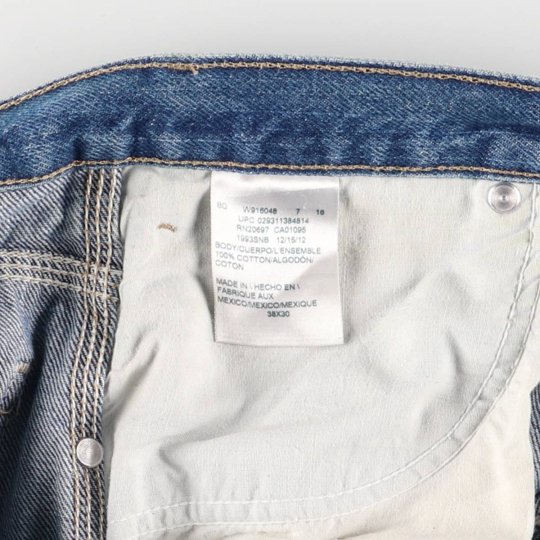 Dickies denim painter pants for men, equivalent to W39 cotton blue type Vintage Second Hand