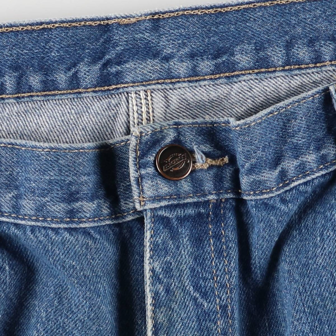 Dickies denim painter pants for men, equivalent to W39 cotton blue type Vintage Second Hand
