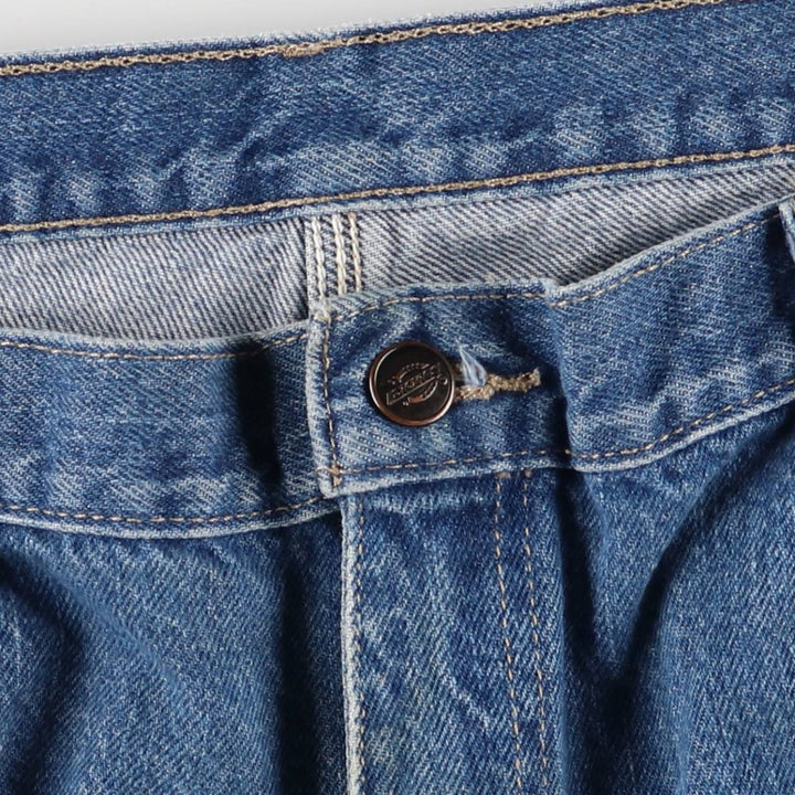 Dickies denim painter pants for men, equivalent to W39 cotton blue type Vintage Second Hand