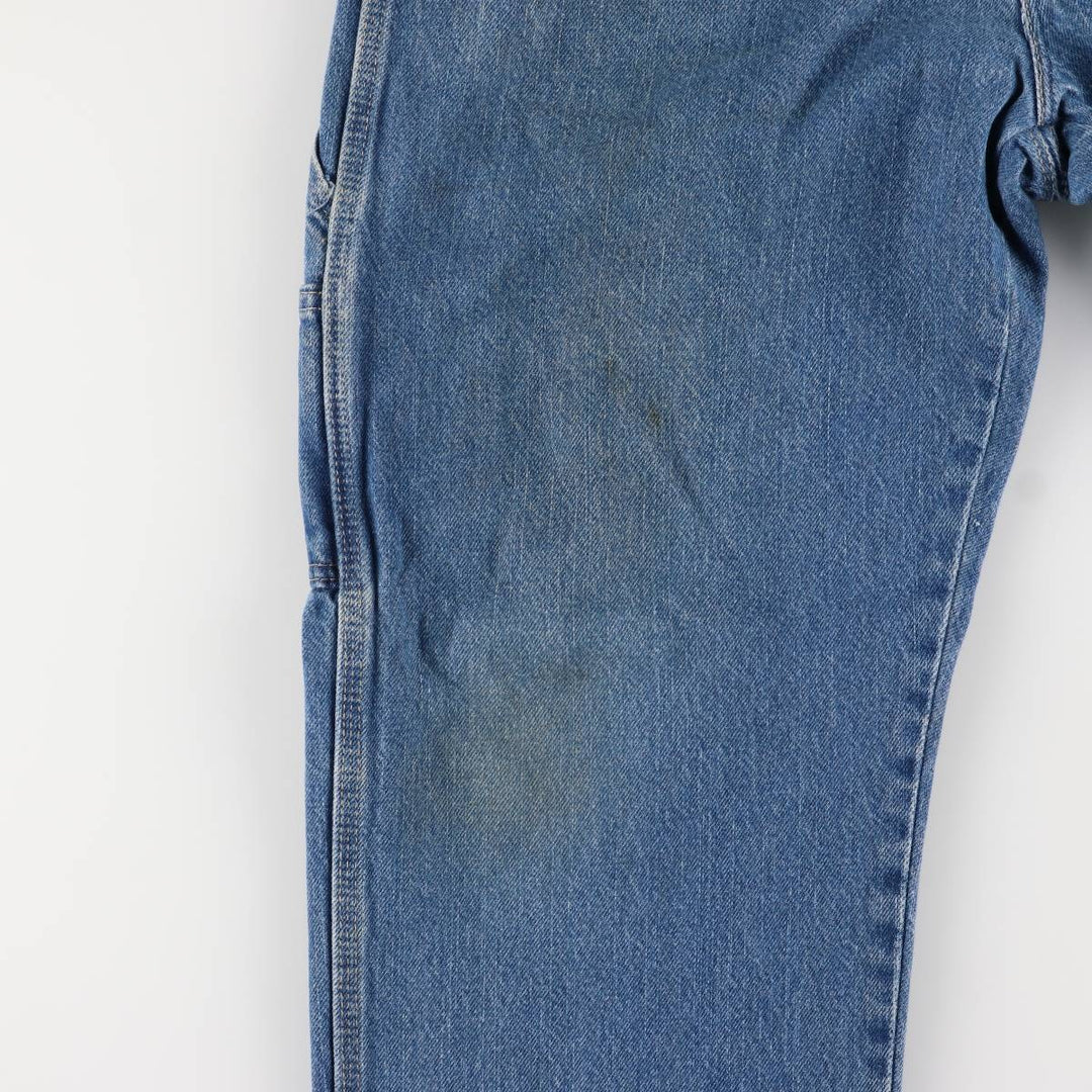Dickies denim painter pants for men, equivalent to W39 cotton blue type Vintage Second Hand