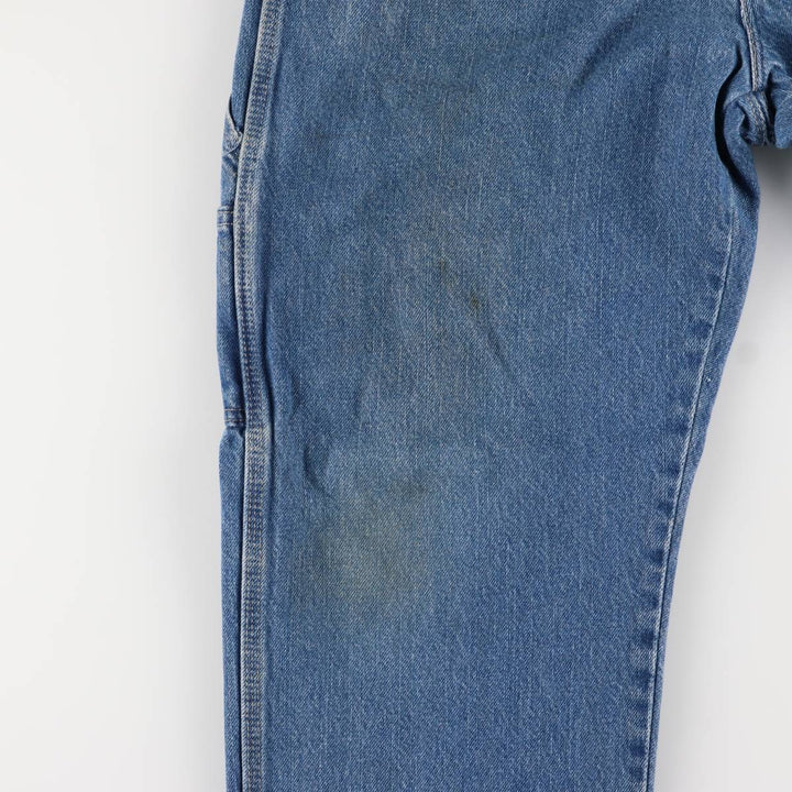 Dickies denim painter pants for men, equivalent to W39 cotton blue type Vintage Second Hand