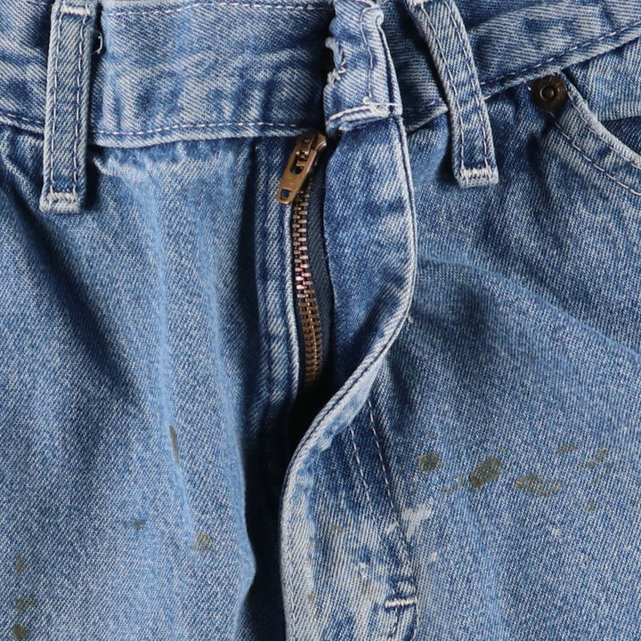 Dickies denim painter pants for men, equivalent to W33 cotton blue type Vintage Second Hand