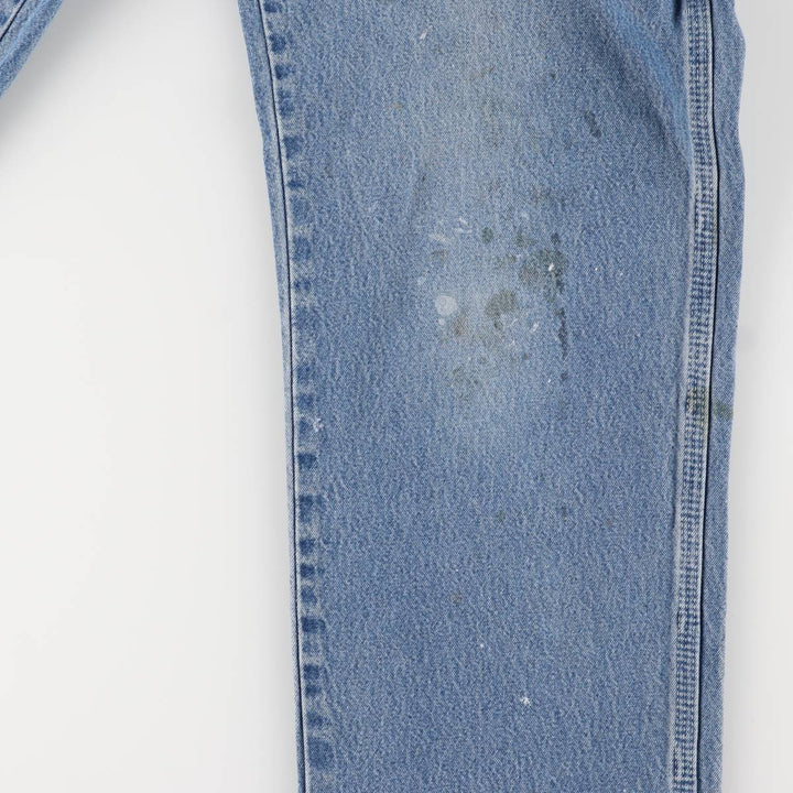 Dickies denim painter pants for men, equivalent to W33 cotton blue type Vintage Second Hand