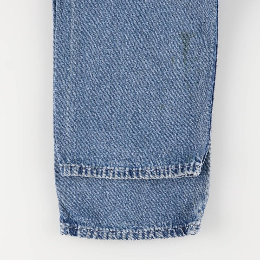 Dickies denim painter pants for men, equivalent to W33 cotton blue type Vintage Second Hand
