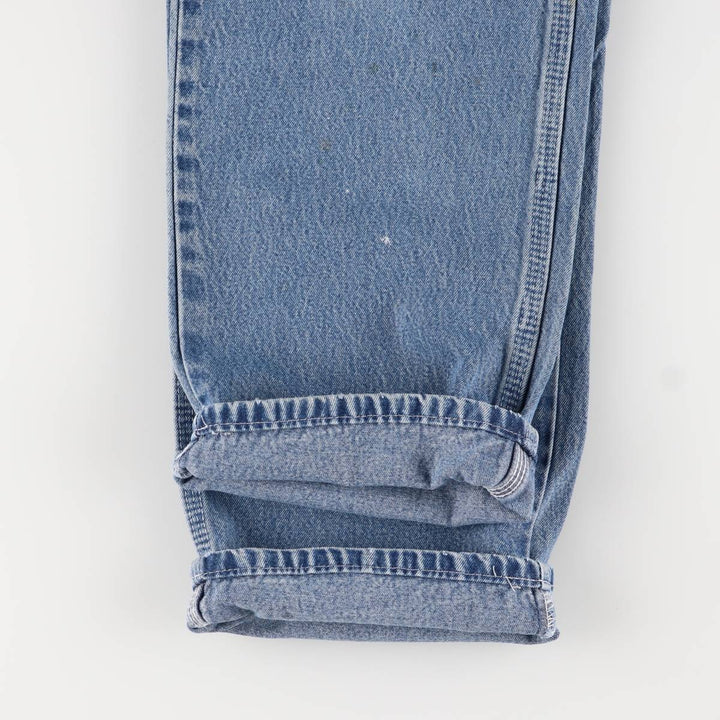 Dickies denim painter pants for men, equivalent to W33 cotton blue type Vintage Second Hand