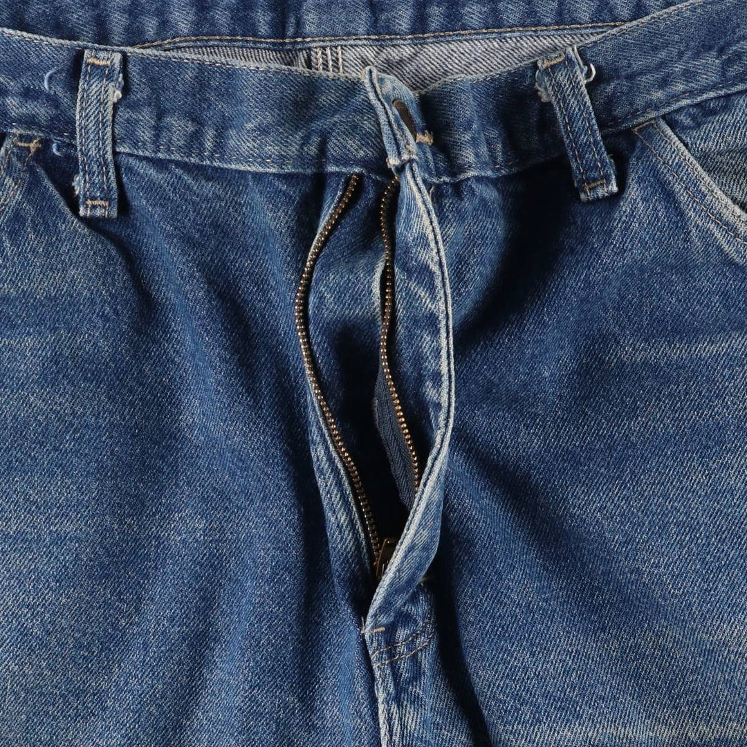 Dickies denim painter pants for men, equivalent to W37 cotton blue type Vintage Second Hand