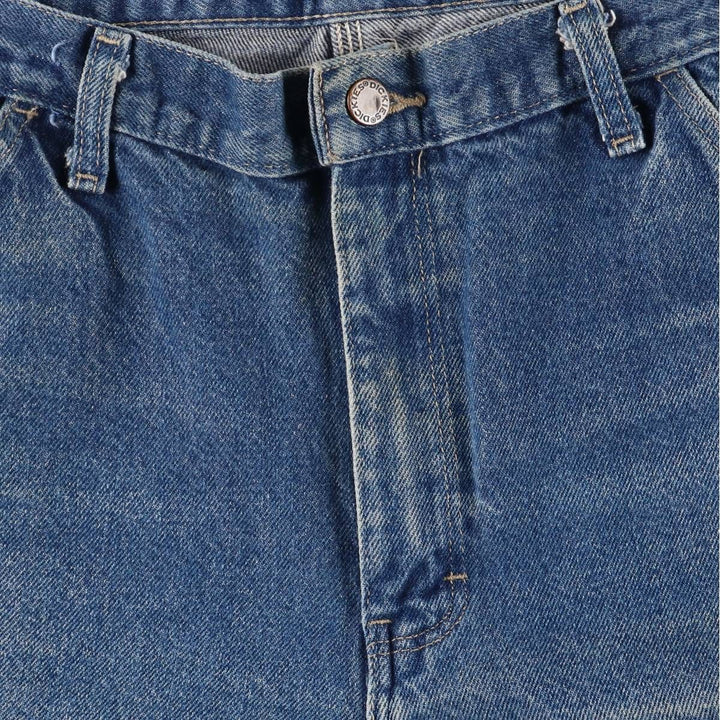Dickies denim painter pants for men, equivalent to W37 cotton blue type Vintage Second Hand