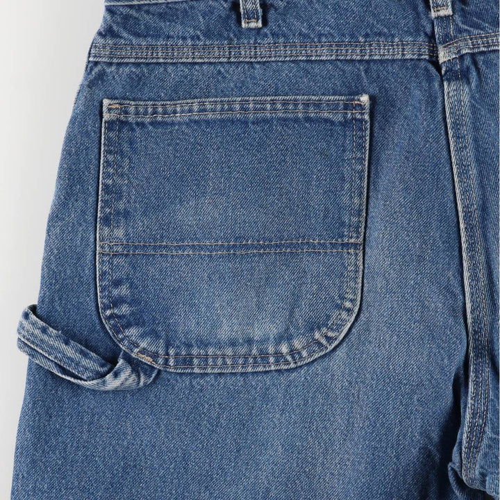 Dickies denim painter pants for men, equivalent to W37 cotton blue type Vintage Second Hand