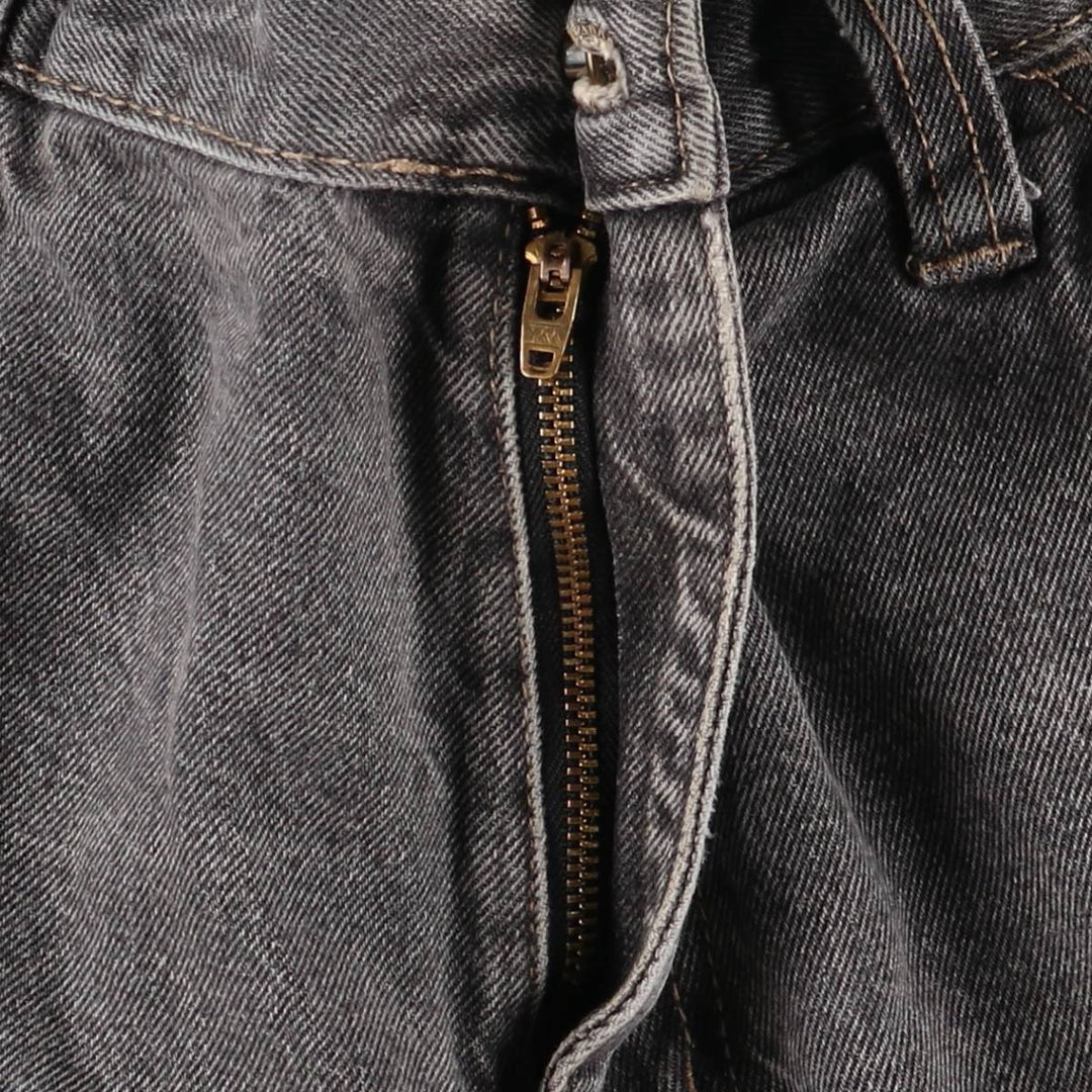 Faded Glory Men's Black Denim Painter Pants, Size W36 cotton black type Vintage Second Hand