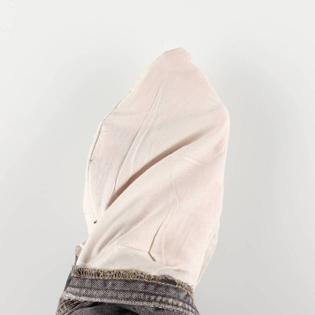 Faded Glory Men's Black Denim Painter Pants, Size W36 cotton black type Vintage Second Hand