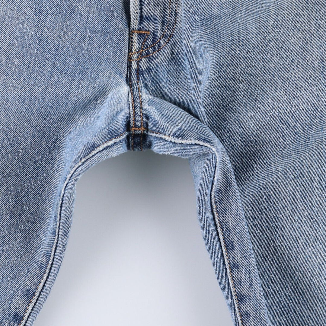 Levi's 501 straight denim pants for men, size W35 cotton Blue type light blue Vintage Second Hand