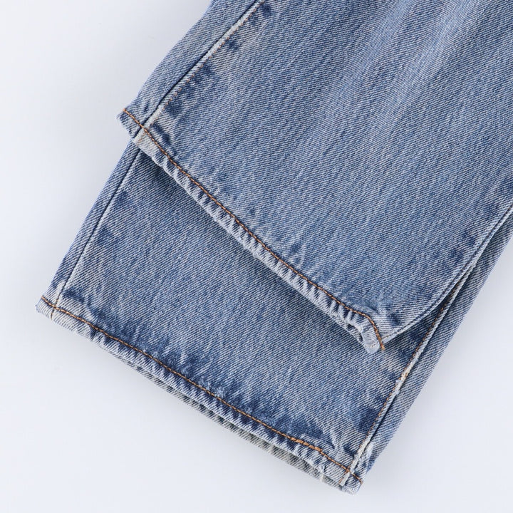 Levi's 501 straight denim pants for men, size W35 cotton Blue type light blue Vintage Second Hand