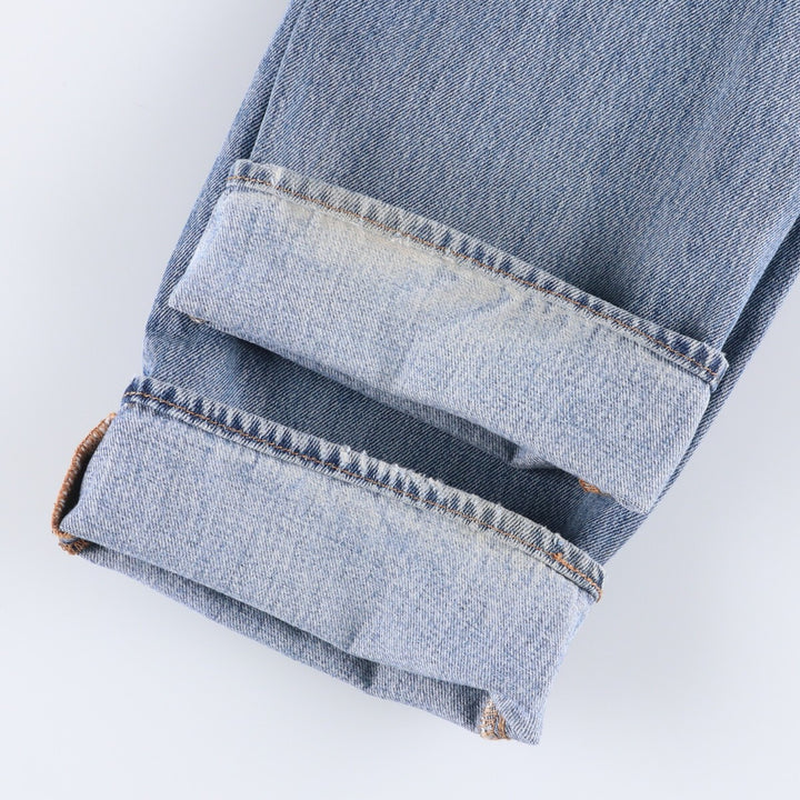 Levi's 501 straight denim pants for men, size W35 cotton Blue type light blue Vintage Second Hand