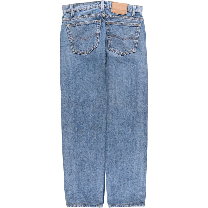 90'S Levi's 505-4891 Tapered Denim Pants, Made in USA, Men's, Size W32, Vintage cotton blue type Vintage Second Hand