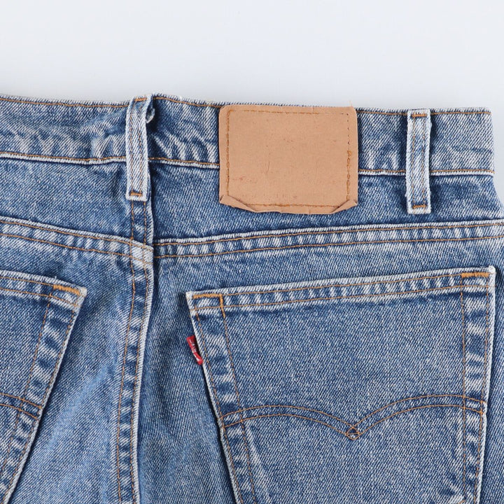 90'S Levi's 505-4891 Tapered Denim Pants, Made in USA, Men's, Size W32, Vintage cotton blue type Vintage Second Hand