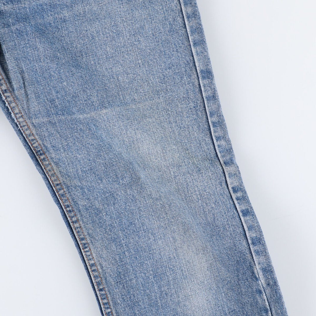 90'S Levi's 505-4891 Tapered Denim Pants, Made in USA, Men's, Size W32, Vintage cotton blue type Vintage Second Hand