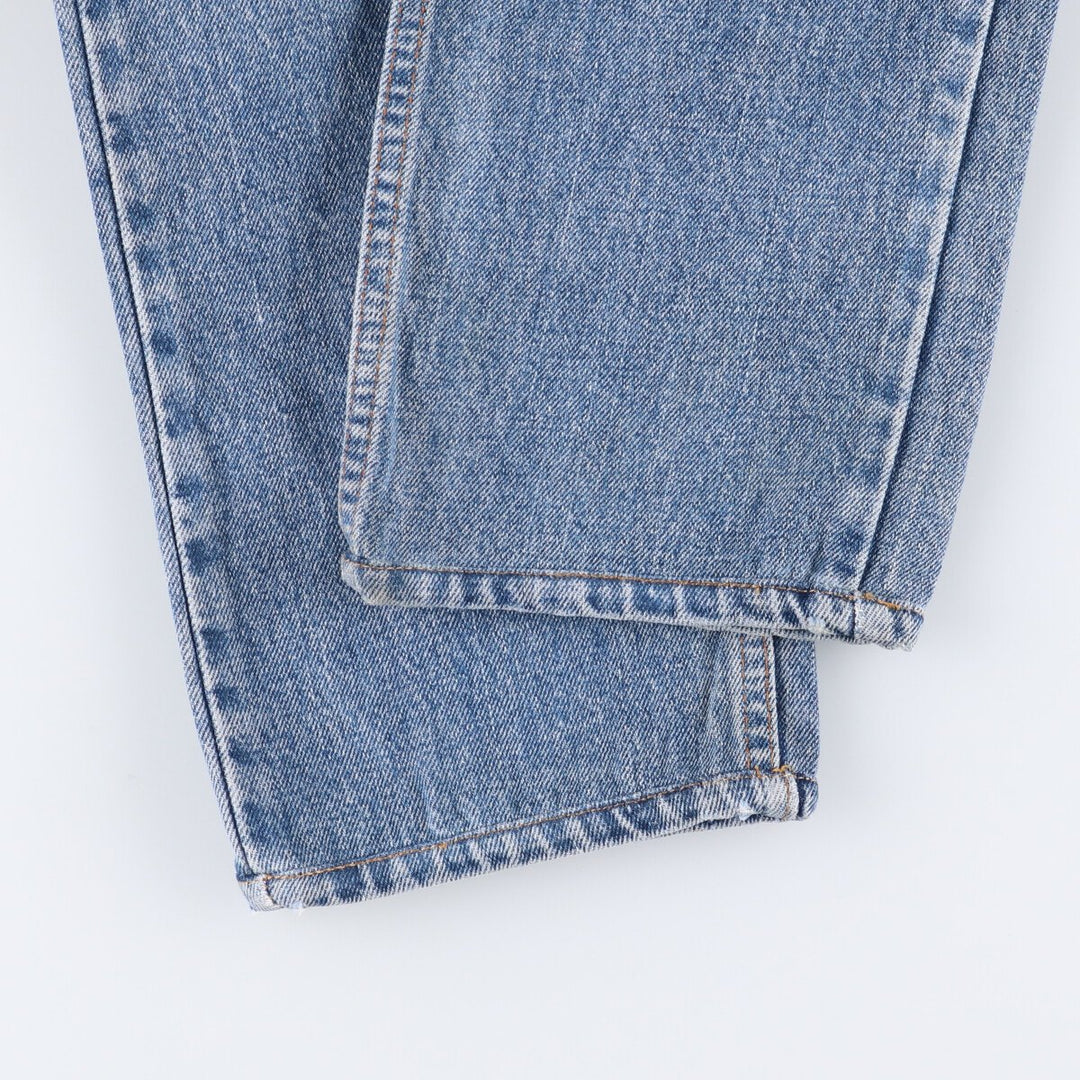 90'S Levi's 505-4891 Tapered Denim Pants, Made in USA, Men's, Size W32, Vintage cotton blue type Vintage Second Hand