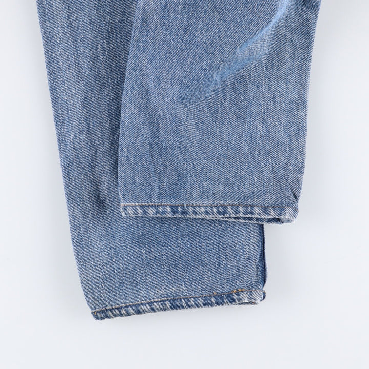 90'S Levi's 505-4891 Tapered Denim Pants, Made in USA, Men's, Size W32, Vintage cotton blue type Vintage Second Hand