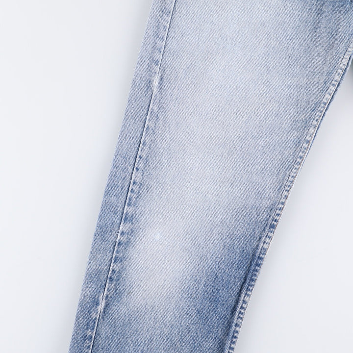 90'S Levi's 505-0213 Orange Tab Tapered Denim Pants, Made in USA, Men's, Size W32, Vintage cotton blue type Vintage Second Hand