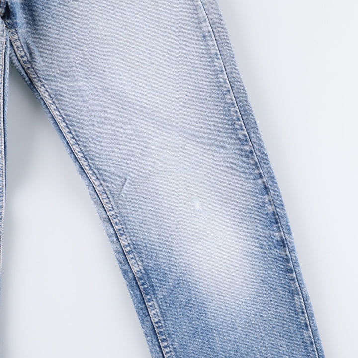 90'S Levi's 505-0213 Orange Tab Tapered Denim Pants, Made in USA, Men's, Size W32, Vintage cotton blue type Vintage Second Hand