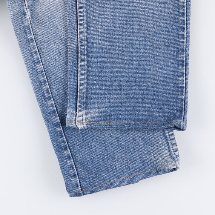 90'S Levi's 505-0213 Orange Tab Tapered Denim Pants, Made in USA, Men's, Size W32, Vintage cotton blue type Vintage Second Hand