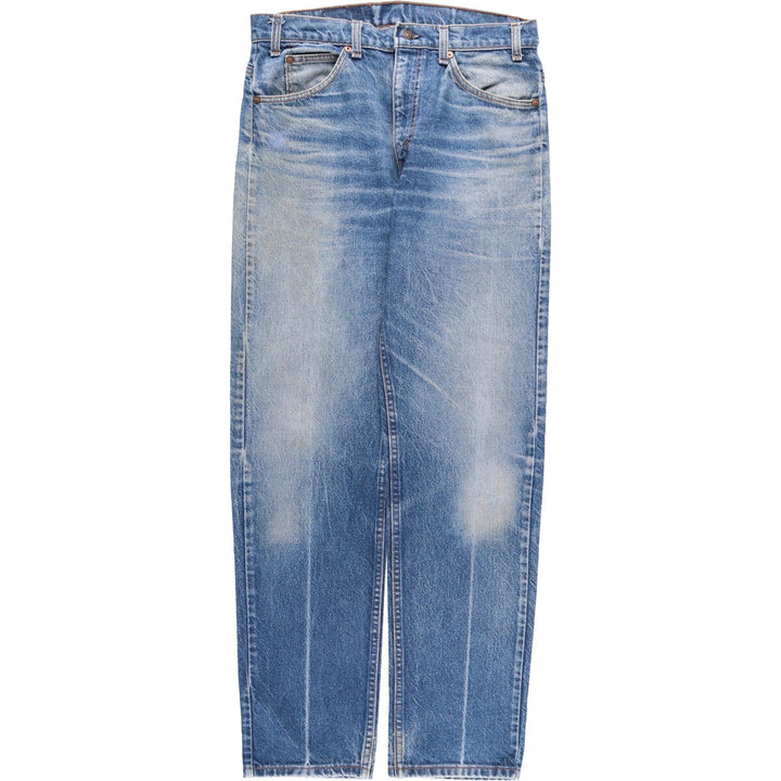90'S Levi's 505 Orange Tab Tapered Denim Pants Men's W33 Vintage cotton blue type Vintage Second Hand