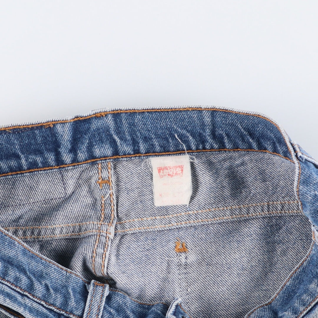 90'S Levi's 505 Orange Tab Tapered Denim Pants Men's W33 Vintage cotton blue type Vintage Second Hand