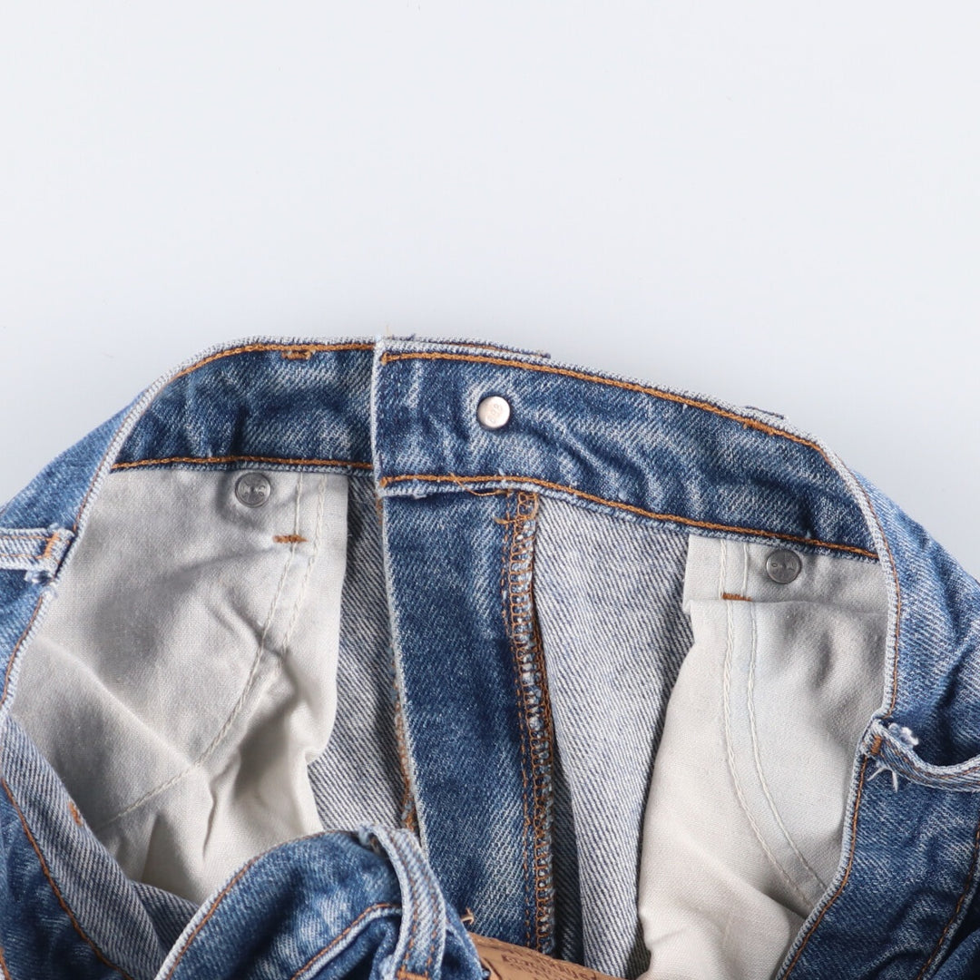 90'S Levi's 505 Orange Tab Tapered Denim Pants Men's W33 Vintage cotton blue type Vintage Second Hand
