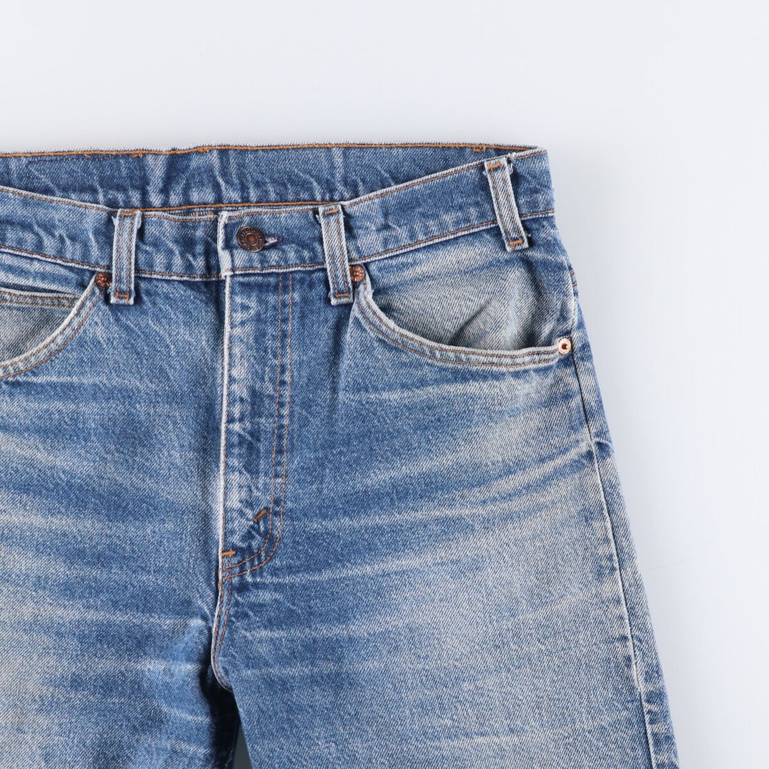 90'S Levi's 505 Orange Tab Tapered Denim Pants Men's W33 Vintage cotton blue type Vintage Second Hand