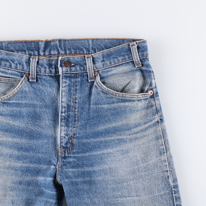 90'S Levi's 505 Orange Tab Tapered Denim Pants Men's W33 Vintage cotton blue type Vintage Second Hand