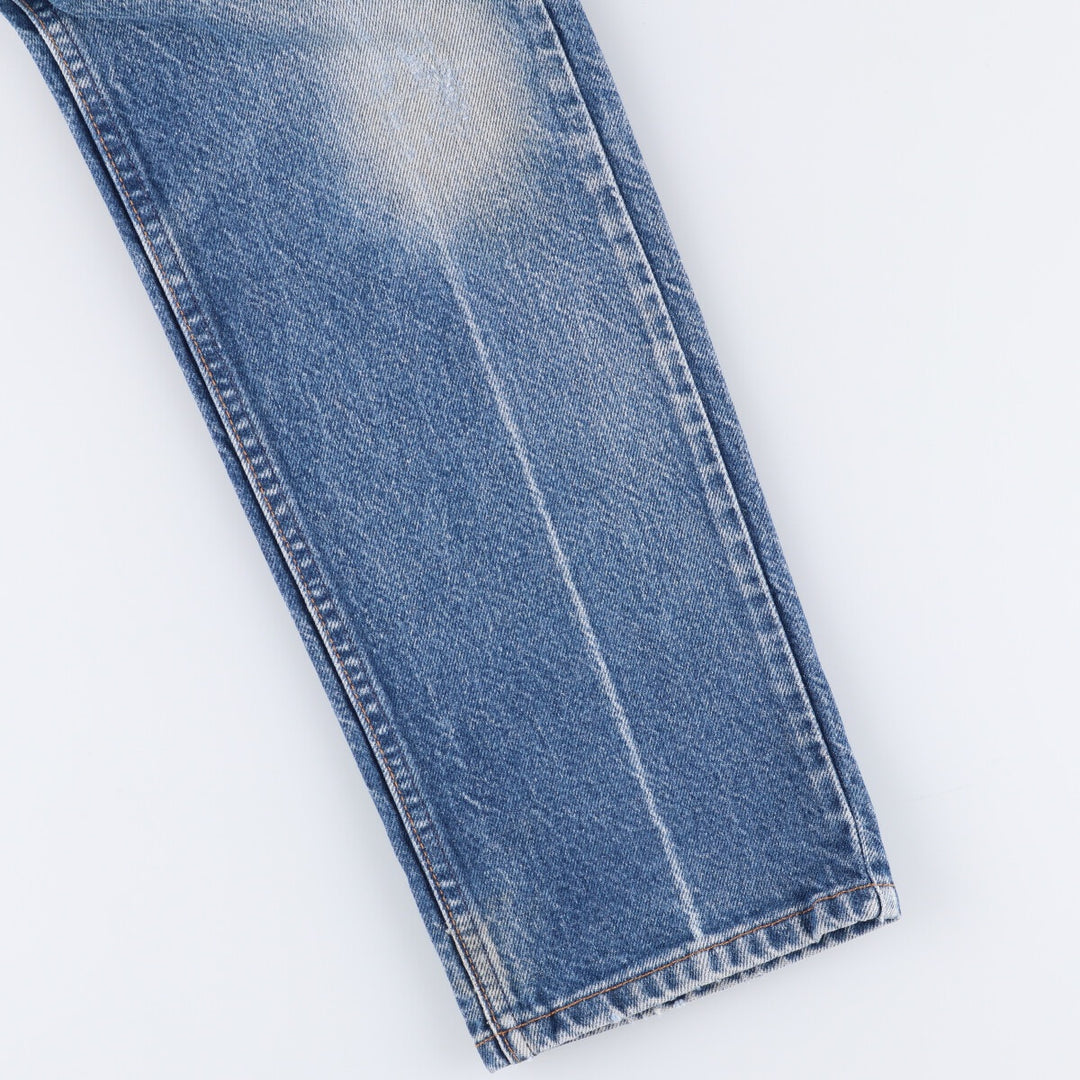 90'S Levi's 505 Orange Tab Tapered Denim Pants Men's W33 Vintage cotton blue type Vintage Second Hand