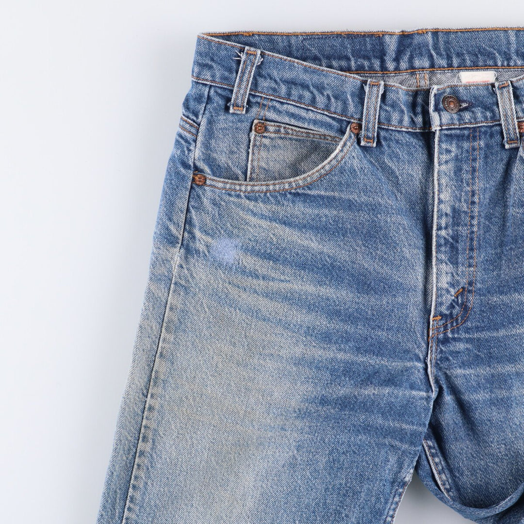 90'S Levi's 505 Orange Tab Tapered Denim Pants Men's W33 Vintage cotton blue type Vintage Second Hand