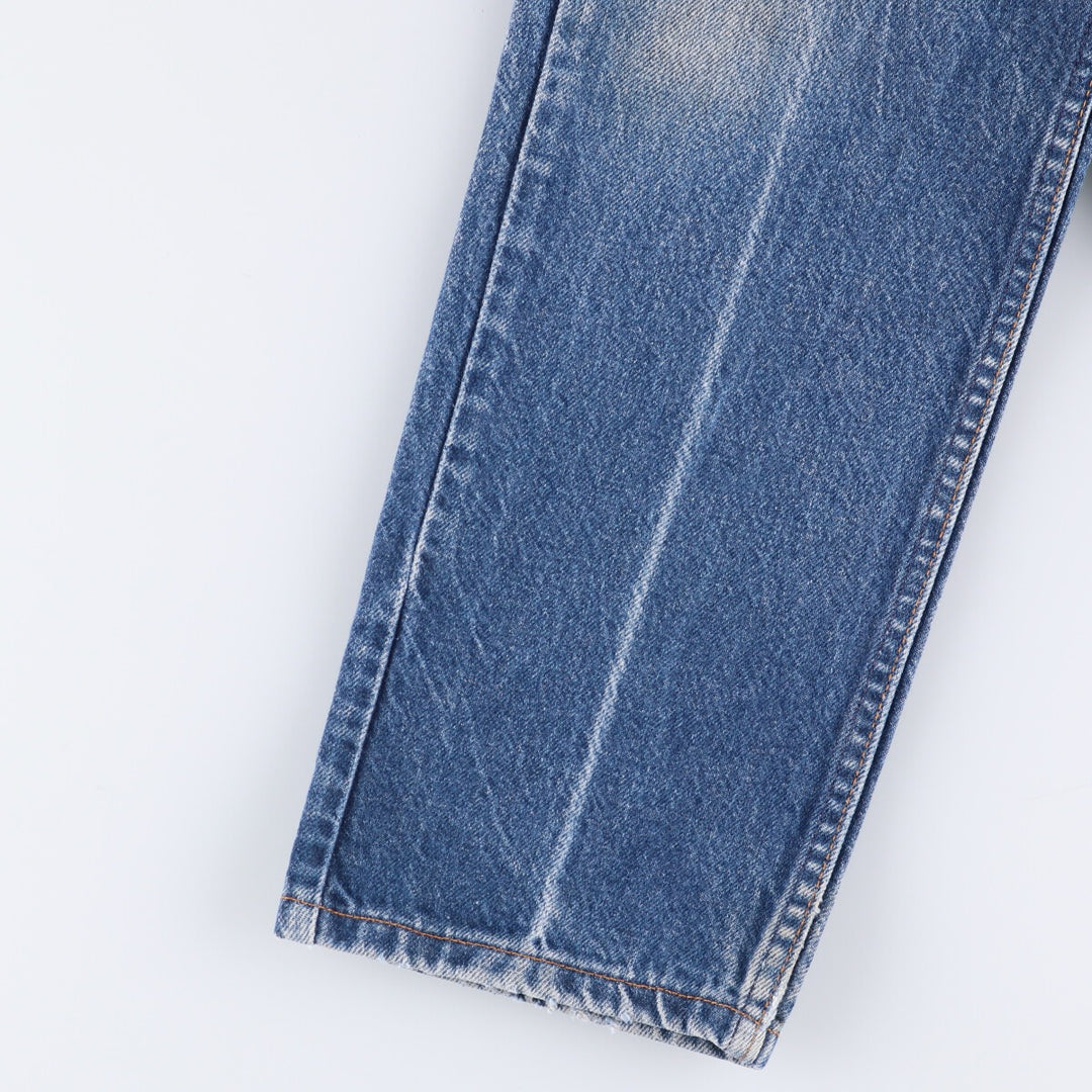 90'S Levi's 505 Orange Tab Tapered Denim Pants Men's W33 Vintage cotton blue type Vintage Second Hand