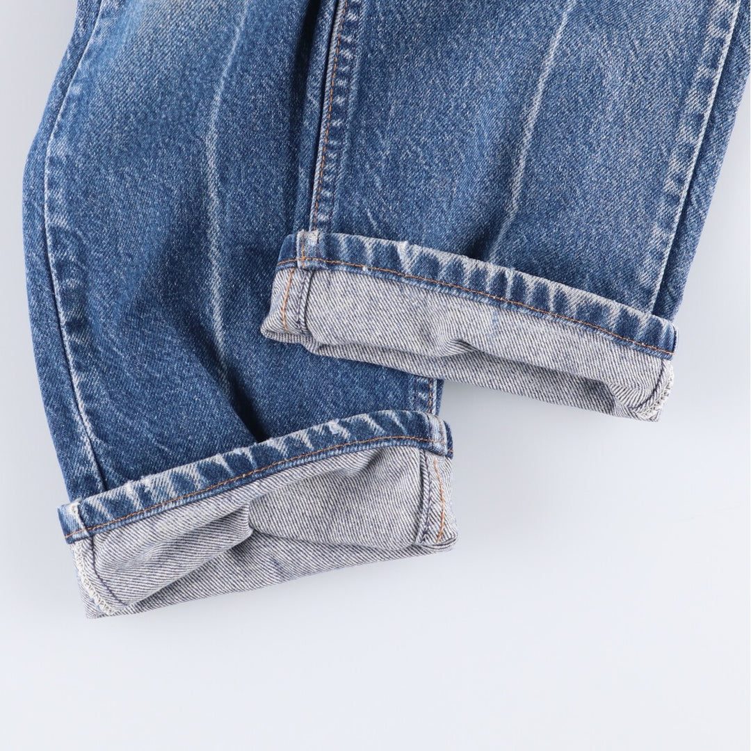 90'S Levi's 505 Orange Tab Tapered Denim Pants Men's W33 Vintage cotton blue type Vintage Second Hand