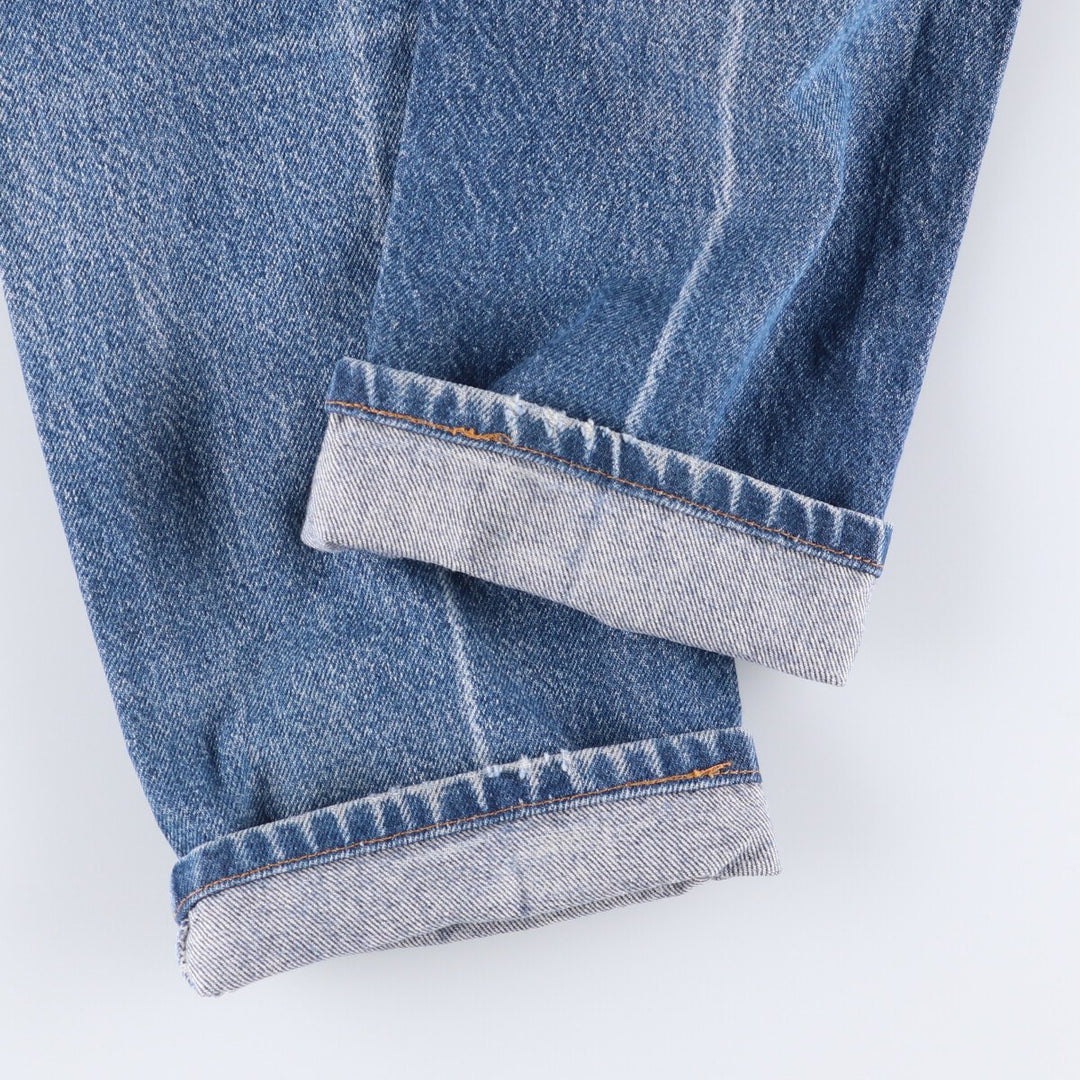 90'S Levi's 505 Orange Tab Tapered Denim Pants Men's W33 Vintage cotton blue type Vintage Second Hand