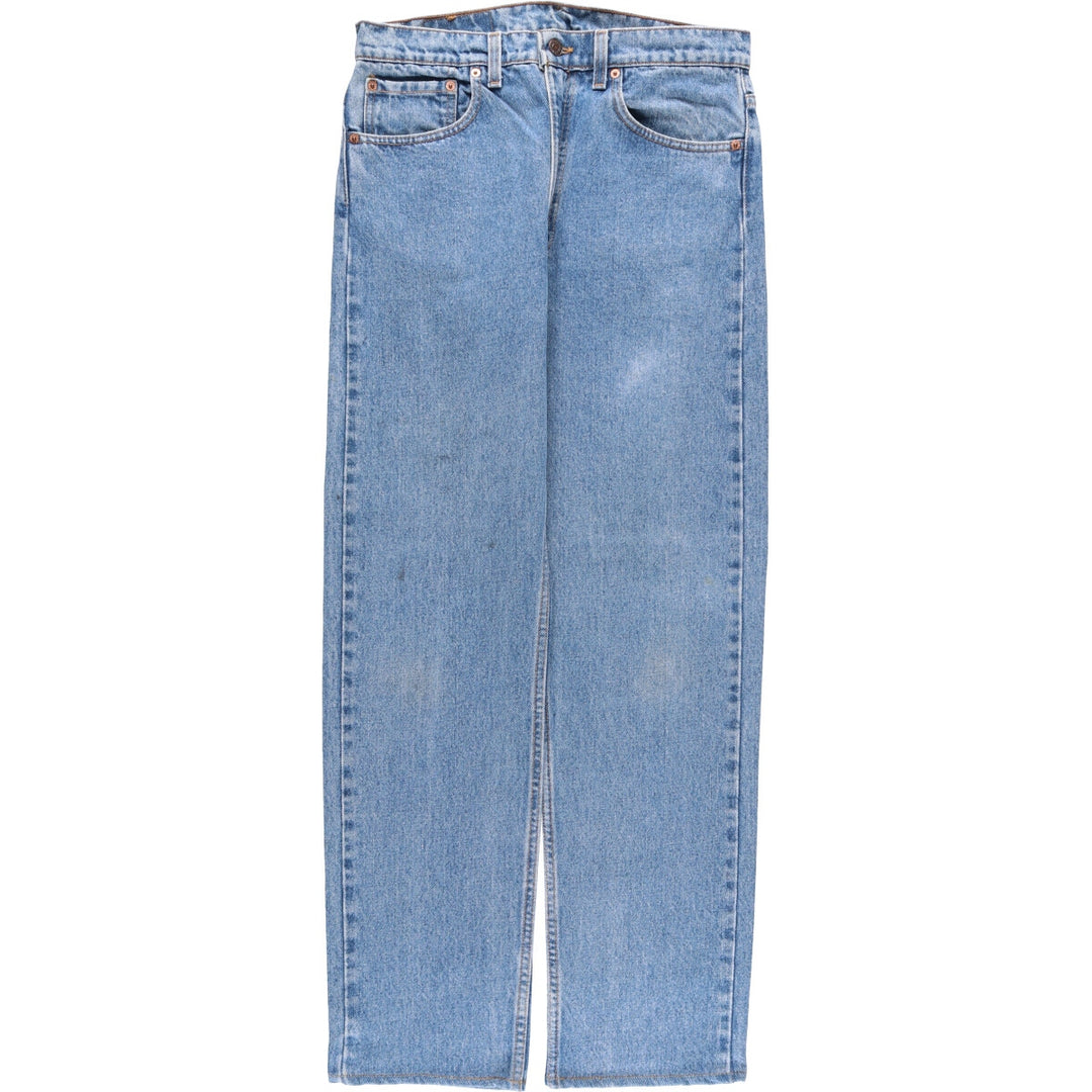 90'S Levi's 505-4891 Tapered Denim Pants, Men's, Size W32, Vintage cotton blue type Vintage Second Hand