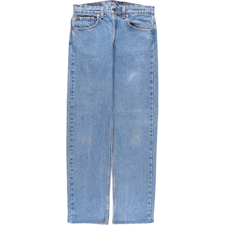 90'S Levi's 505-4891 Tapered Denim Pants, Men's, Size W32, Vintage cotton blue type Vintage Second Hand