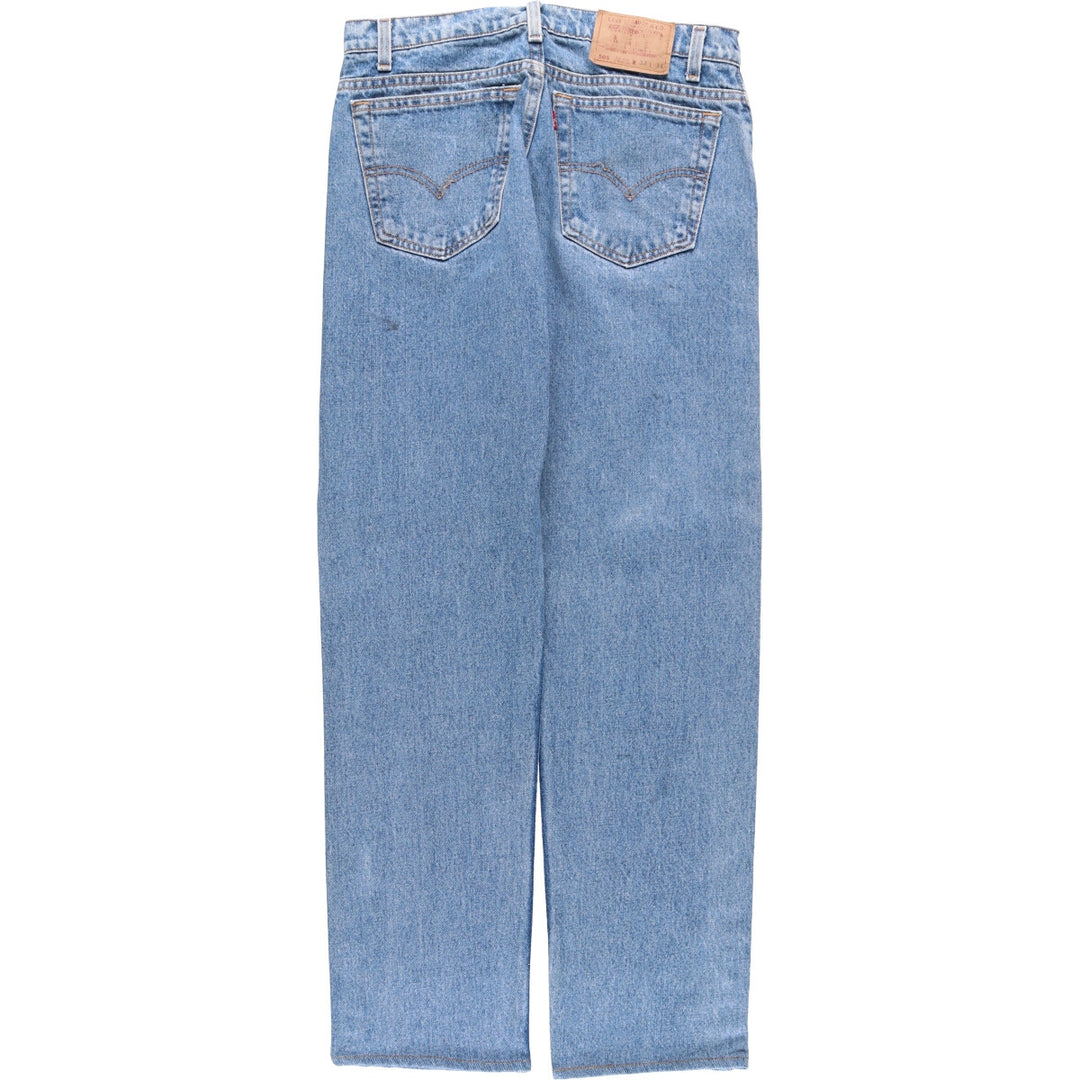 90'S Levi's 505-4891 Tapered Denim Pants, Men's, Size W32, Vintage cotton blue type Vintage Second Hand