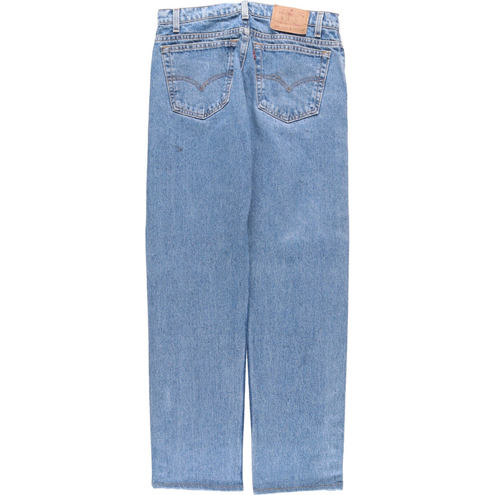 90'S Levi's 505-4891 Tapered Denim Pants, Men's, Size W32, Vintage cotton blue type Vintage Second Hand