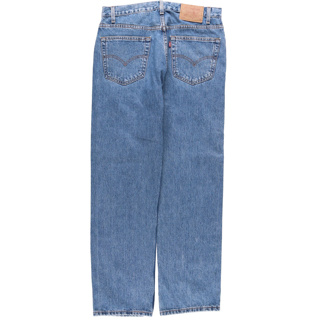 2000'S Levi's 505 tapered denim pants, men's size W34 cotton blue type Vintage Second Hand