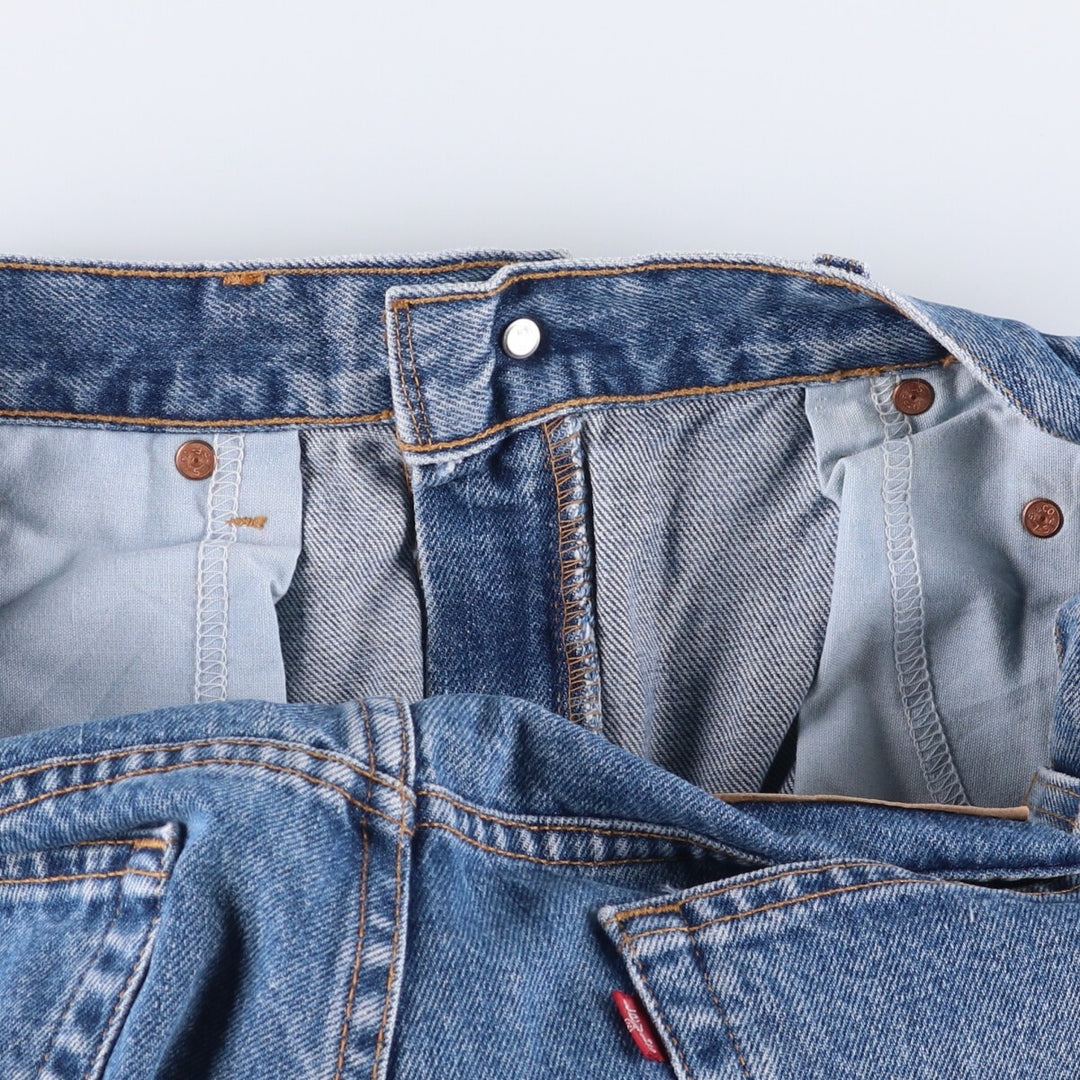 2000'S Levi's 505 tapered denim pants, men's size W34 cotton blue type Vintage Second Hand